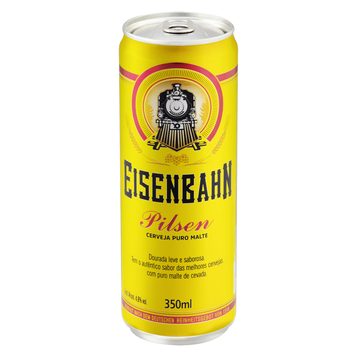 Cerveja Pilsen Puro Malte Eisenbahn Lata 350ml