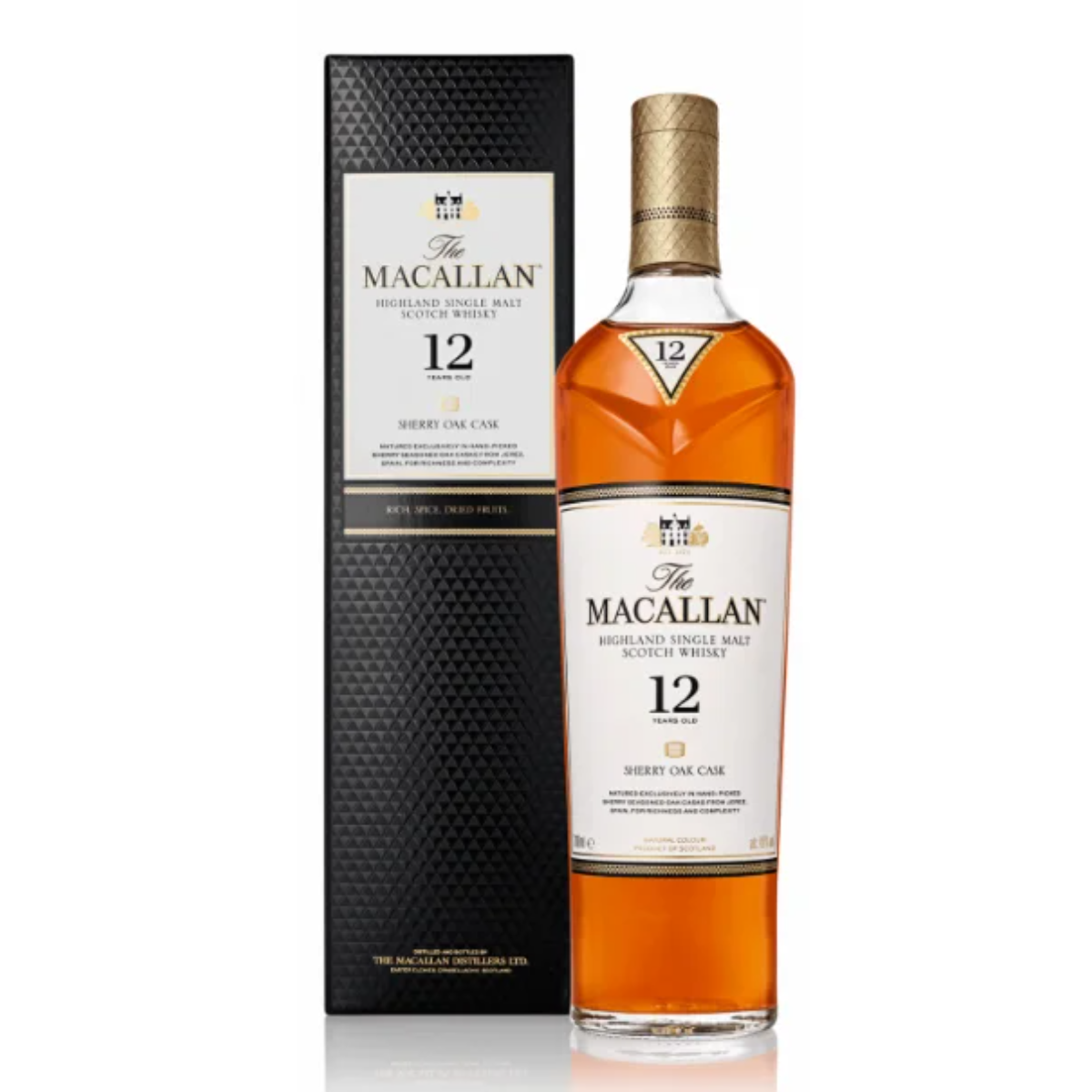 Whisky Escócia 12 anos Macallan 700 ml