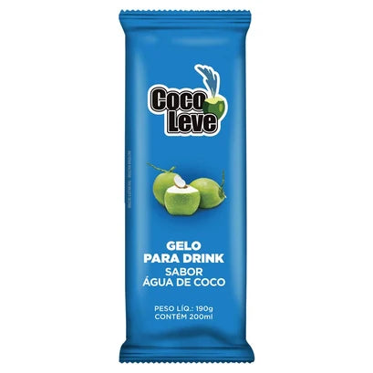 Gelo para Drink Água de Coco Leve 190g