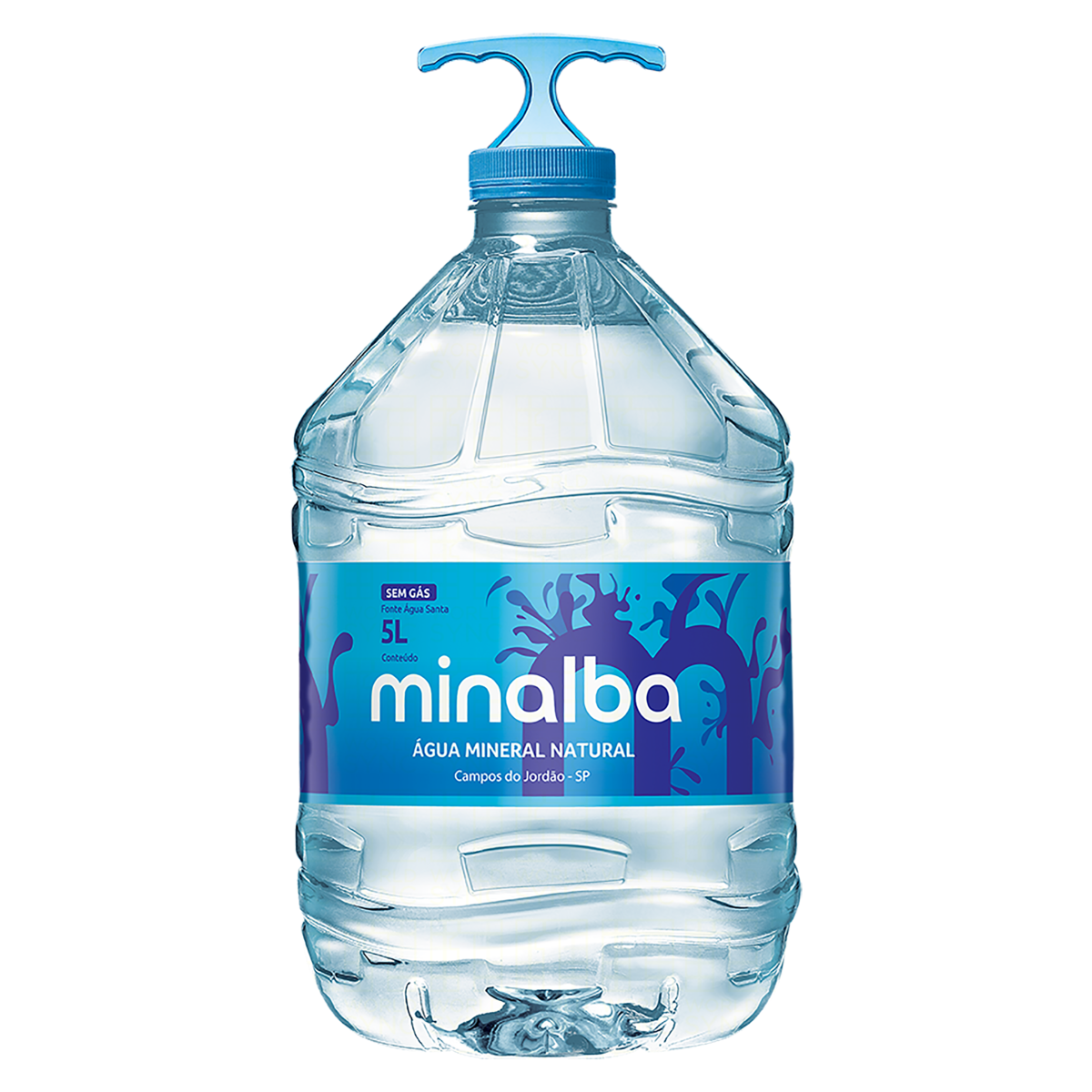 Água Mineral Natural sem Gás Minalba Galão 5l